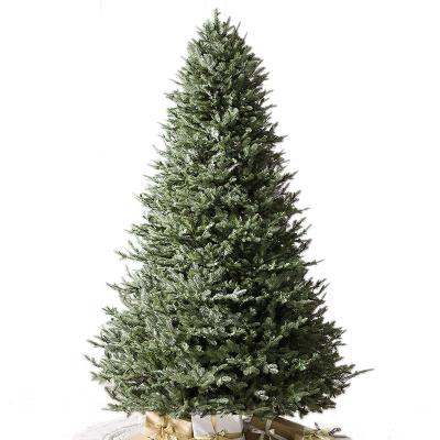 China Eco-Friendly KERVINO 2023 Xmas Tree High Quality Green PVC PET PE Mixed New Made Artificial Christmas for sale