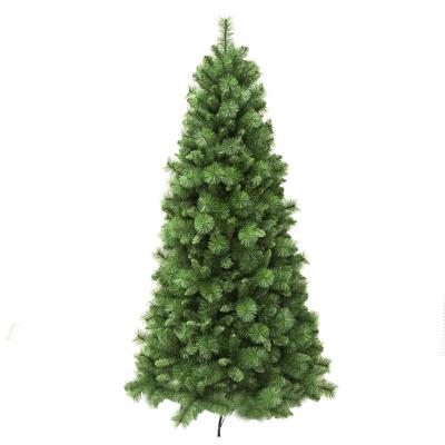 China Eco-Friendly KERVINO 2023 Xmas Tree High Quality Green PVC PET PE Mixed Pine New Made Artificial Christmas for sale