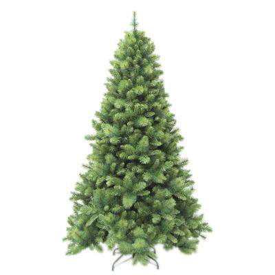 China Eco-Friendly KERVINO Tree High Quality Green PVC PE Mixed Pine New Made Artificial Christmas Tree for sale