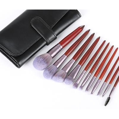 China Angular Blush Factory Price Professional 11 Pieces Makeup Brush Set Cosmetic Remover for sale