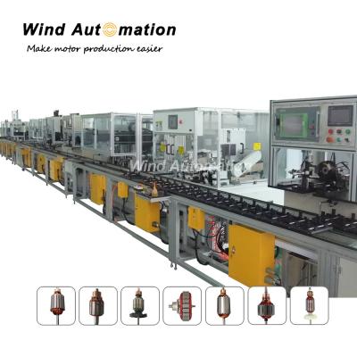 China Vacuum Cleaner Motor Armature Production Line with Conveyor WIND-APL 100 Sets/Year for sale