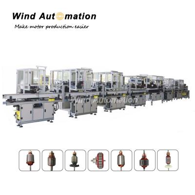 China 100 Sets/Year Fully Automatic Motor Armature Production Machine for Consistent Output for sale