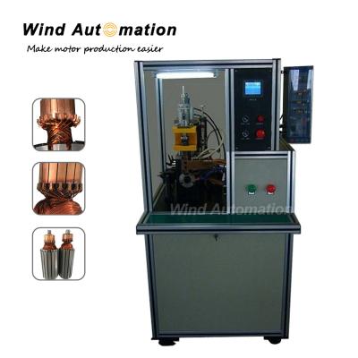 China WIND-AC-CW001 Miyachi Welding Power Commutator Hot Stacking Machine with Middle Size for sale