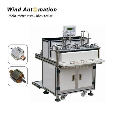 China 4 Working Stations Micro Motor Armature Winding Machine for sale