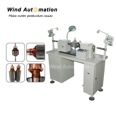 China Middle Size Manual Armature Coil Winding Machine 100 Sets/Year for sale