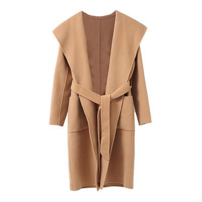 China Jackets 2021 Customized Plus Size Trench Coats Women Wool Plus Size Cashmere Woolen Coats for sale