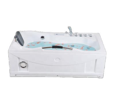 China factory direct cheap double side two skirt (left skirt) Acrylic Air Jet Whirlpool Massage Bathtub 2 Person Hydrotherapy for sale