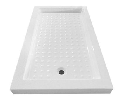 China Sustainable& Economic direct cheap corner fiberglass resin shower tray good factory price for sale