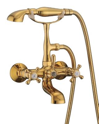 China Without Needles High Quality Cheap Luxury Style All Shower Brass Freestanding Bathtub Faucet For Acrylic Tub for sale