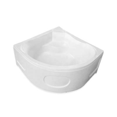 China New Cheap Simple Bathroom Corner Triangle Skirted Mini Size Baby Acrylic Japanese Free Soaking Bathtub for sale