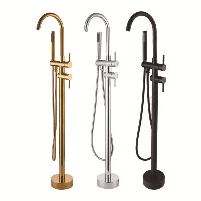 China Without Turnout Shower Holder Gold Shower Bathroom Faucet High Quality Brass Accessories for sale