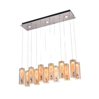 China Modern Chandelier Modern Light Luxury Home Lamp Restaurant Bedroom Glass Pendant Light for sale