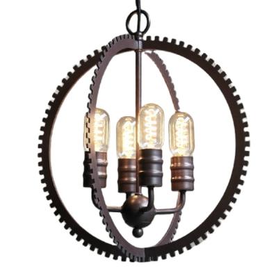 China Modern Industrial Pendant Lights Gear Lamps MAP Industrial Backlight Spherical Designer Light Pendant for sale