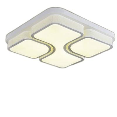 China White/Black LED Acrylic Ceiling Light 110V/220V Modern Square Color Iron LED Ceiling Lamp Led Light for sale