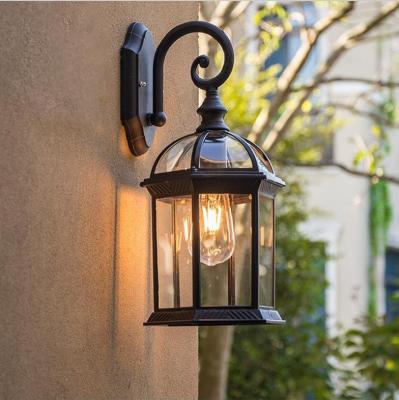 China Distressed Living Room Style Outdoor Street Light Outdoor Lamp Bright Nordic Wall Lamp for sale