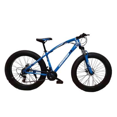 China Whole Sale Mountain Bikes Fat Tire MTB 26 inches 21 speed Snow Bike with No Folded Design for sale