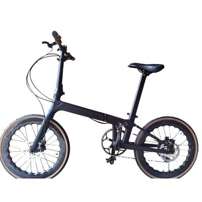 China Small Size 20 Inch Folding Bicycle with 53T Hollow Tech Charning and 35/37mm Head Tube for sale