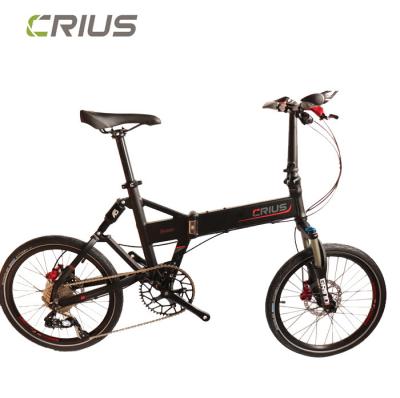 China 20-Inch Folding Bike with 9-Speed and Disc Brake 's Top-Performing Lightweight Bike for sale