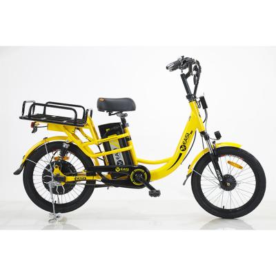 China Electric Cargo Bike For Delivery Steel Frame 48V 400W Brushless Motor Lithium Battery for sale