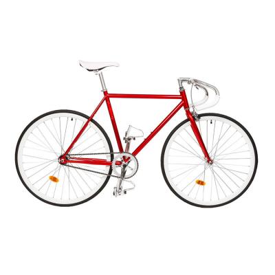 China 700c Wheel Size Lightweight Fixed Gear Bike SKD 85% Assembly Lightweight Design for sale