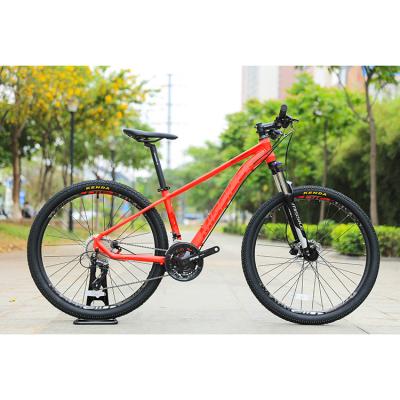 China Aluminum Alloy Frame Carbon Mountain Bike with Magnesium Alloy Front Fork for sale