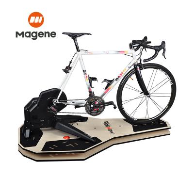 China Effortless Transition Sit-On/Rocking PU Leather Bike Trainer Board for Indoor Cycling for sale