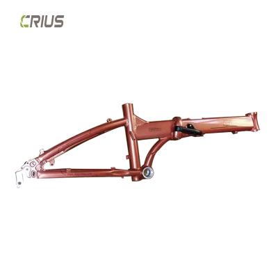 China customized Yes 2900g Crius Custom 20 inch Aluminium Frame Folding Bike Bicycle Frame for sale