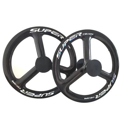 China Super Team 451 3K Grosy Disc Brake Wheelset With 24H/24H Holes And Open Bicycle Rims for sale