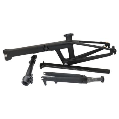 Κίνα Ελαφρύ 20 ιντσών Carbon Bike Frame με Gloss Surface Processing Mode και BB92mm Pressfit προς πώληση