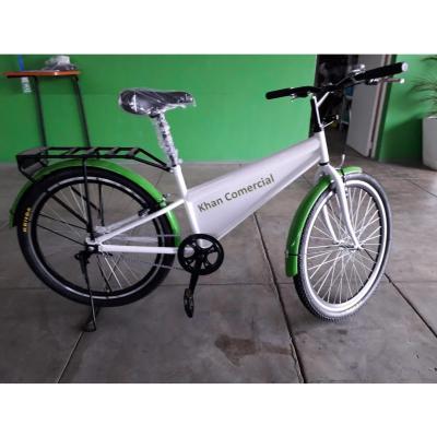 China 26 inches AD board promotional bicycle single speed city bike advertisement bike for sale