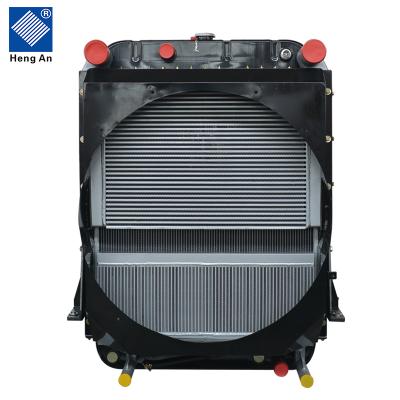 China Aluminum Charger Plate Heat Exchanger Core Radiator With Oil Cooler for sale