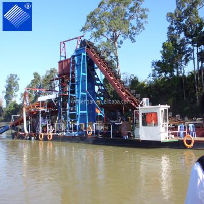 China Gold Mining River Gold Mining Dredge For Sale for sale