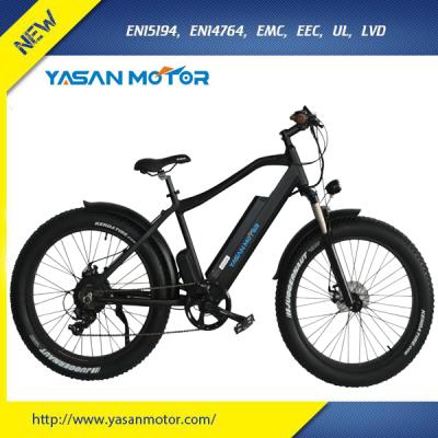 China Aluminum alloy fashion 48V 1000W fat tire electric bike with hidden battery on hot sale for sale