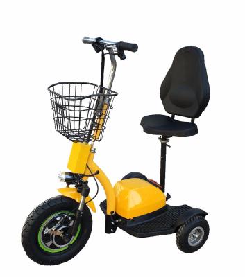 China 500W 48V Zappy Three Wheel Electric Tricycle Mobility Scooter with EEC Approval F-16”x3.0 R 3.00-4 for sale