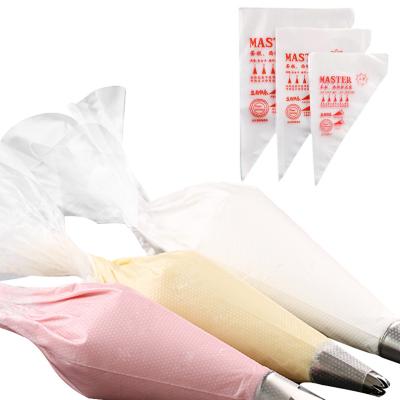 China 100pcs/lot Disposable Disposable Piping Bag Icing Fondant Cake Cupcake Decorating Piping Bags Pastry Baking Bags for sale