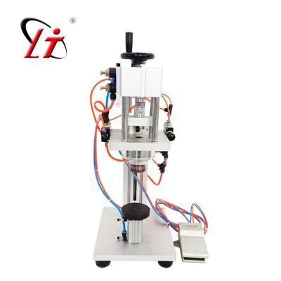 China Beverage Sealing LTX-80 Aluminum Plastic Pneumatic Scent Sealing Machine for sale