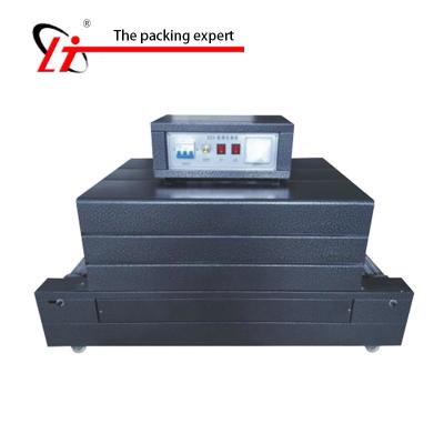 China BS400 Infrared Beverage Film Shrink Wrap Machine PET pp POF Thermal Film Package Shrinker Packaging Tunnel Electric Heating Shrink for sale