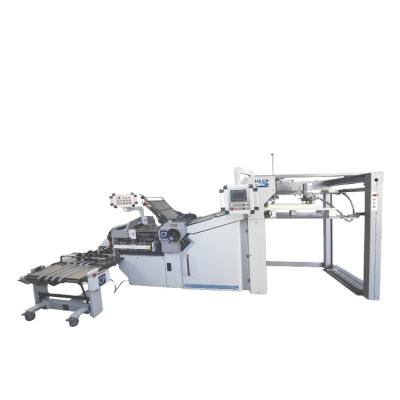 China Automatic Paper Combi-Folding Drawing a4 Art Sheets Folds Machine 4 Knife Loops 3 Machine Pallet Pile Feeder Machine CP78/4KLL-R for sale