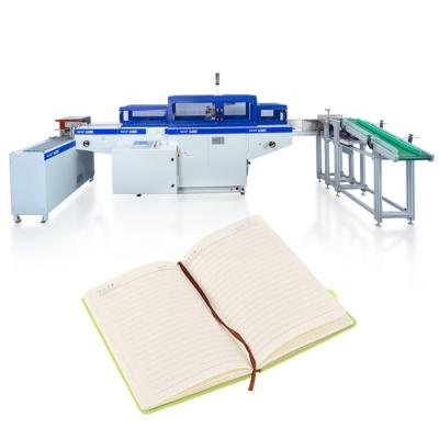 China HXCP factory notebook diary tape inserting machine colorful book block tape marker fixing automatic agenda diary making machine for sale