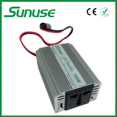 China 100W del inversor modificado rejilla del coche de la onda sinusoidal con el puerto de USB, de alta frecuencia en venta