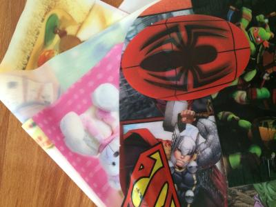 China PLASTIC LENTICULAR soft lenticular printing tpu pvc 3d lenticular fabric sheet images for sale