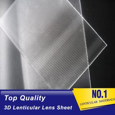 China high definition 50 LPI pet lenticular lens sheet 50 LPI 3d printing lenticular lens pet lenticular lens sheet Bahrain for sale