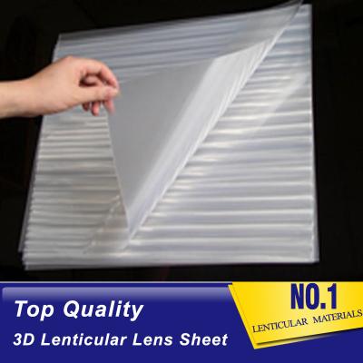 China Wholesale Thin Clear PET 160 lpi 0.25MM 3D Lenticular Foil Lens Sheets for 3d lenticular painting Botswana for sale