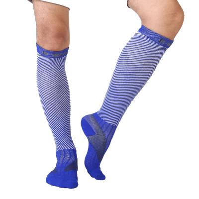 China Men's and women's long tube woolen circle football athletic socks speed cycling outdoor running socks dry pressure nylon socks thick can be because for sale