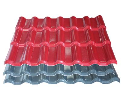 China ISO9001 Certificate ASA Modern Eco Friendly Thermal Insulation Roofing Tiles For House Roofing for sale