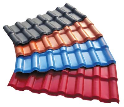 China 640mm; 960mm roof tiles /pre painted roofing sheets /color roof price in philippines for sale