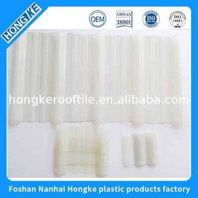 China Farm China made transparent corrosion resistant corrugated plastic upvc roofing sheet for sale