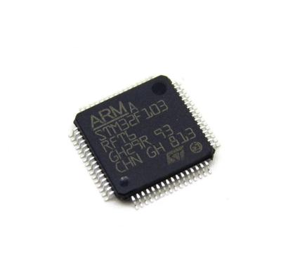 China 100% New Microcontroller Chip STM32F103C8T6 32 Bit IC QFP-48 Chipset STM32F103C8T6 1K X 8 for sale