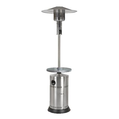 China Stocked Outdoor Patio Heaters Gas Stainless Steel Freestanding Patio Heater for sale