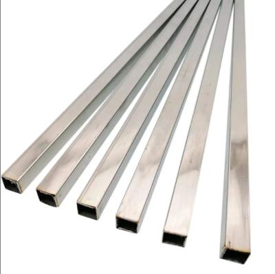 China 316L 316 Stainless Steel Rectangular Tube ASTM 201 304 304L for sale